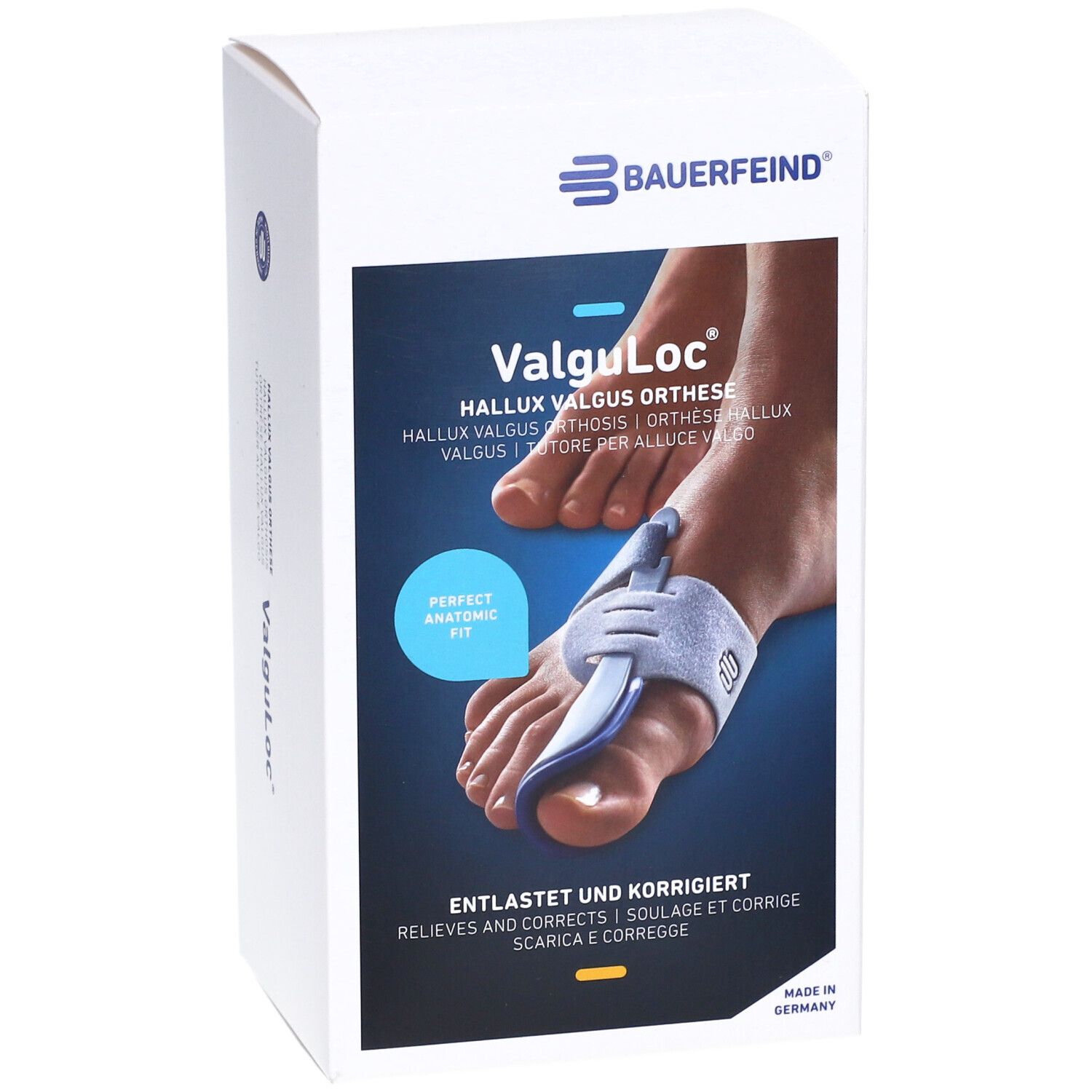 VALGULOC Orthèse nuit hallux valgus droit taille 2 37-40