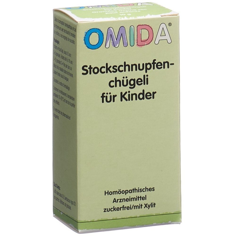 OMIDA Stockschnupfenchügeli f Kind o Zuck Fl 10 g