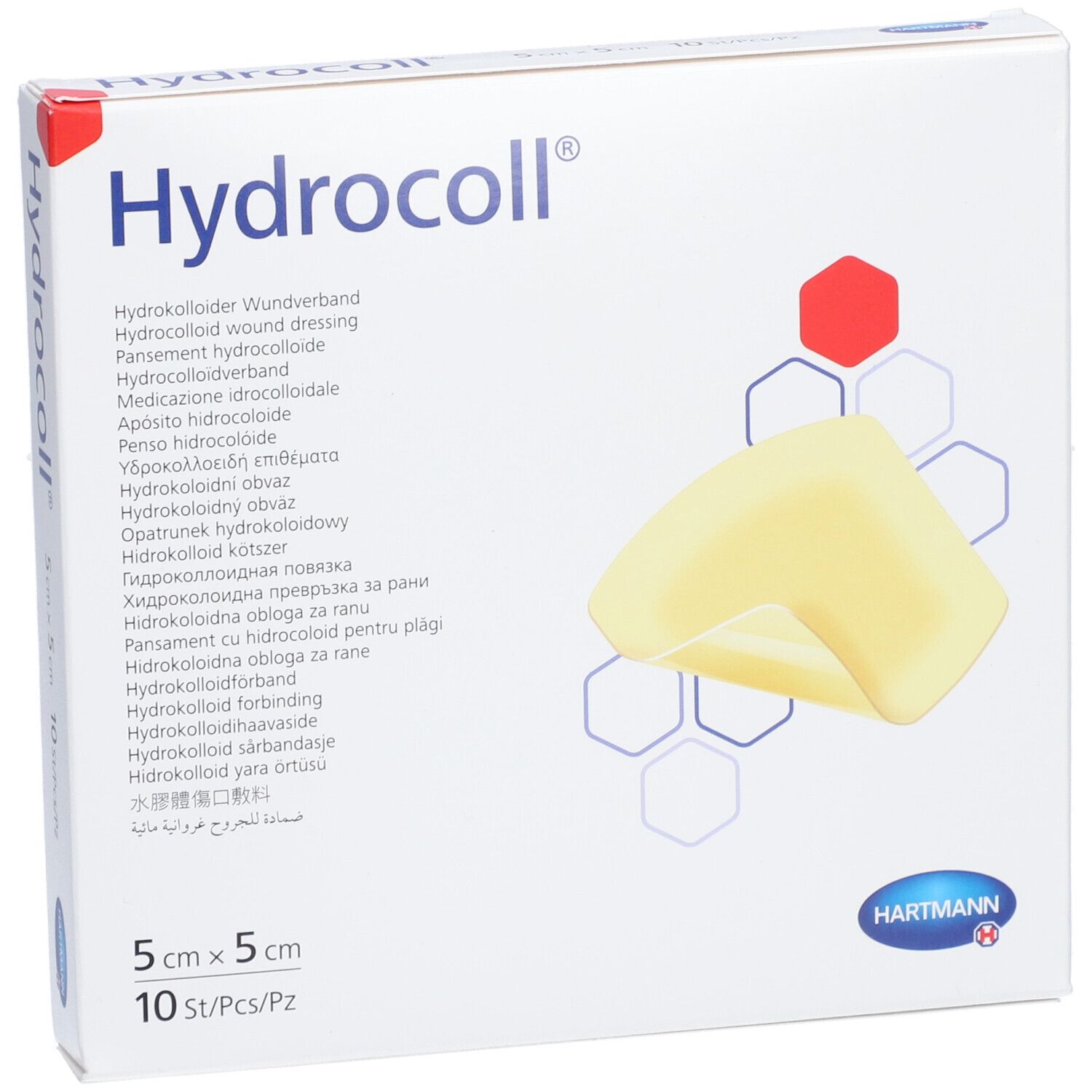 HARTMANN Hydrocoll® Sacral Pansement 5 x 5 cm