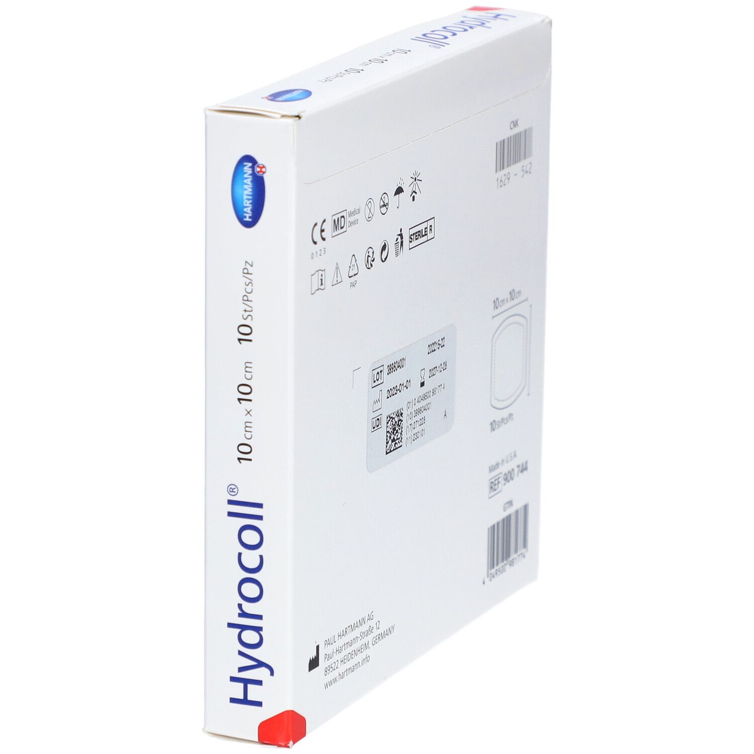 HARTMANN Hydrocoll® Pansement hydrocolloïde 10 x 10 cm