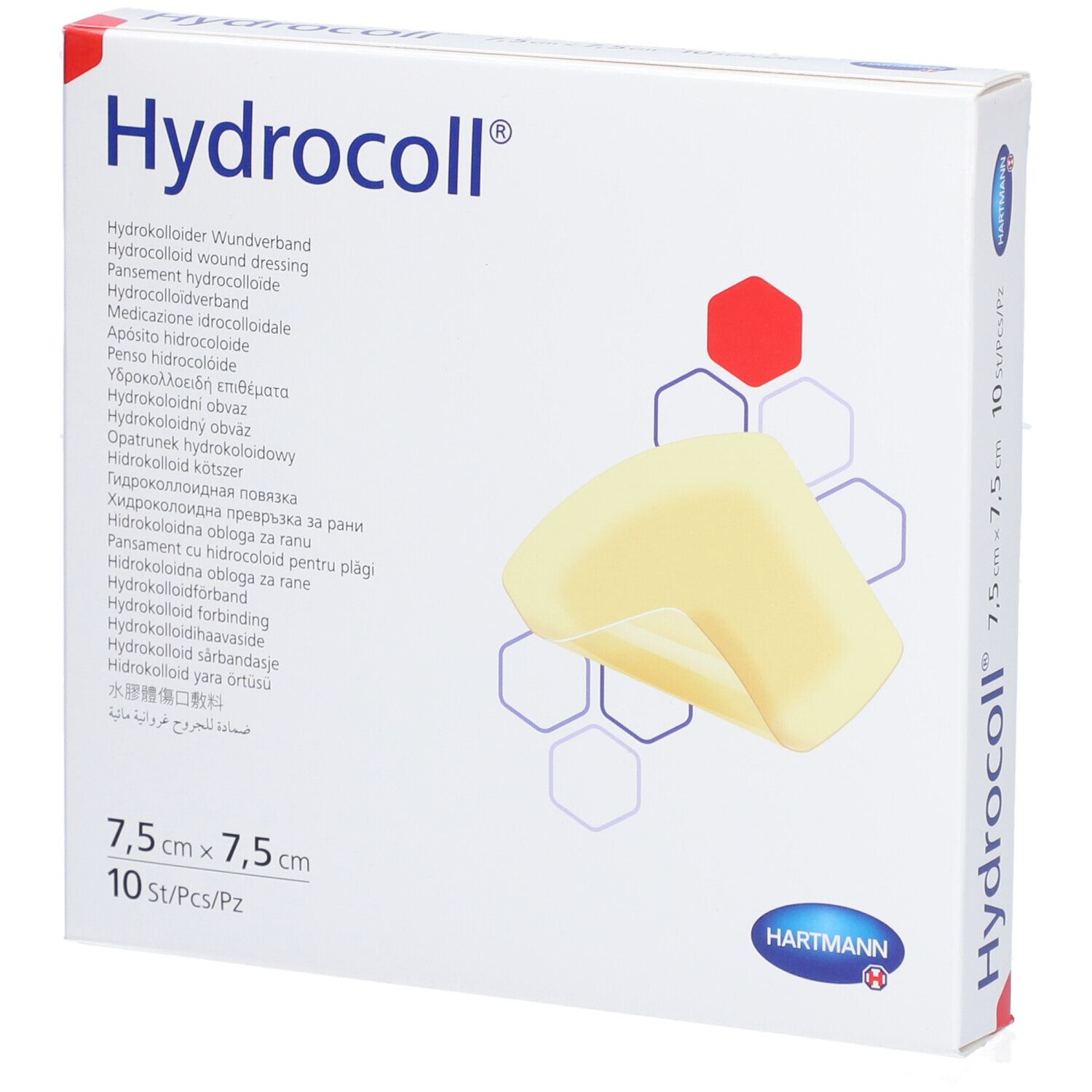 HARTMANN Hydrocoll® Sacral Pansement 7,5 x 7,5 cm