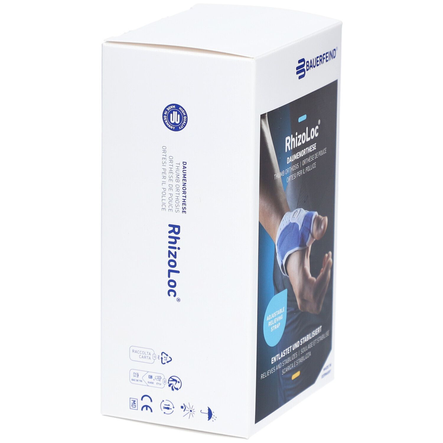 BAUERFEIND® RhizoLoc® Daumenorthese rechts Größe 1
