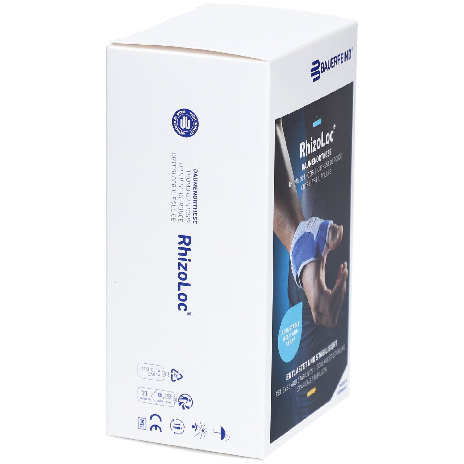 BAUERFEIND® RhizoLoc® Daumenorthese links  Gr. 1