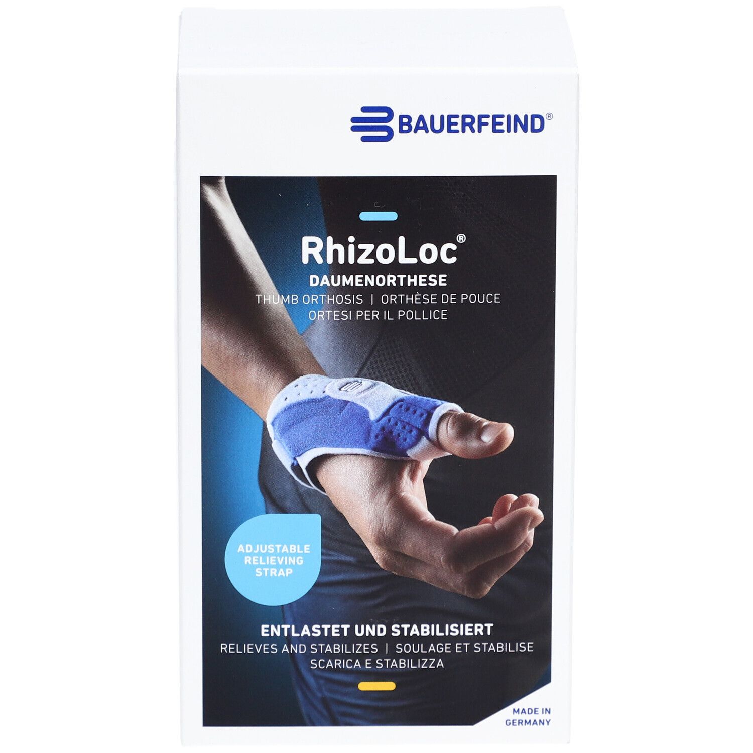 BAUERFEIND® RhizoLoc® Daumenorthese links  Gr. 1