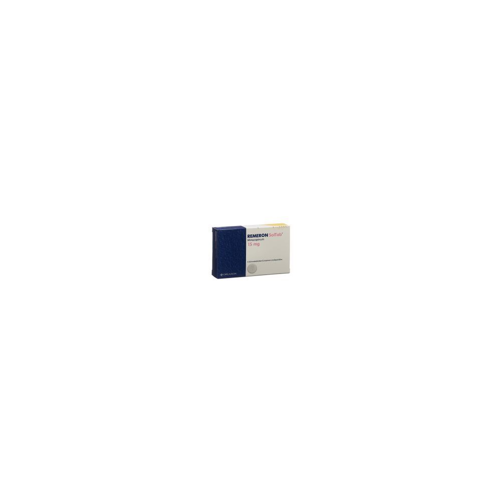 REMERON SolTab Schmelztabl 15 mg 6 Stk