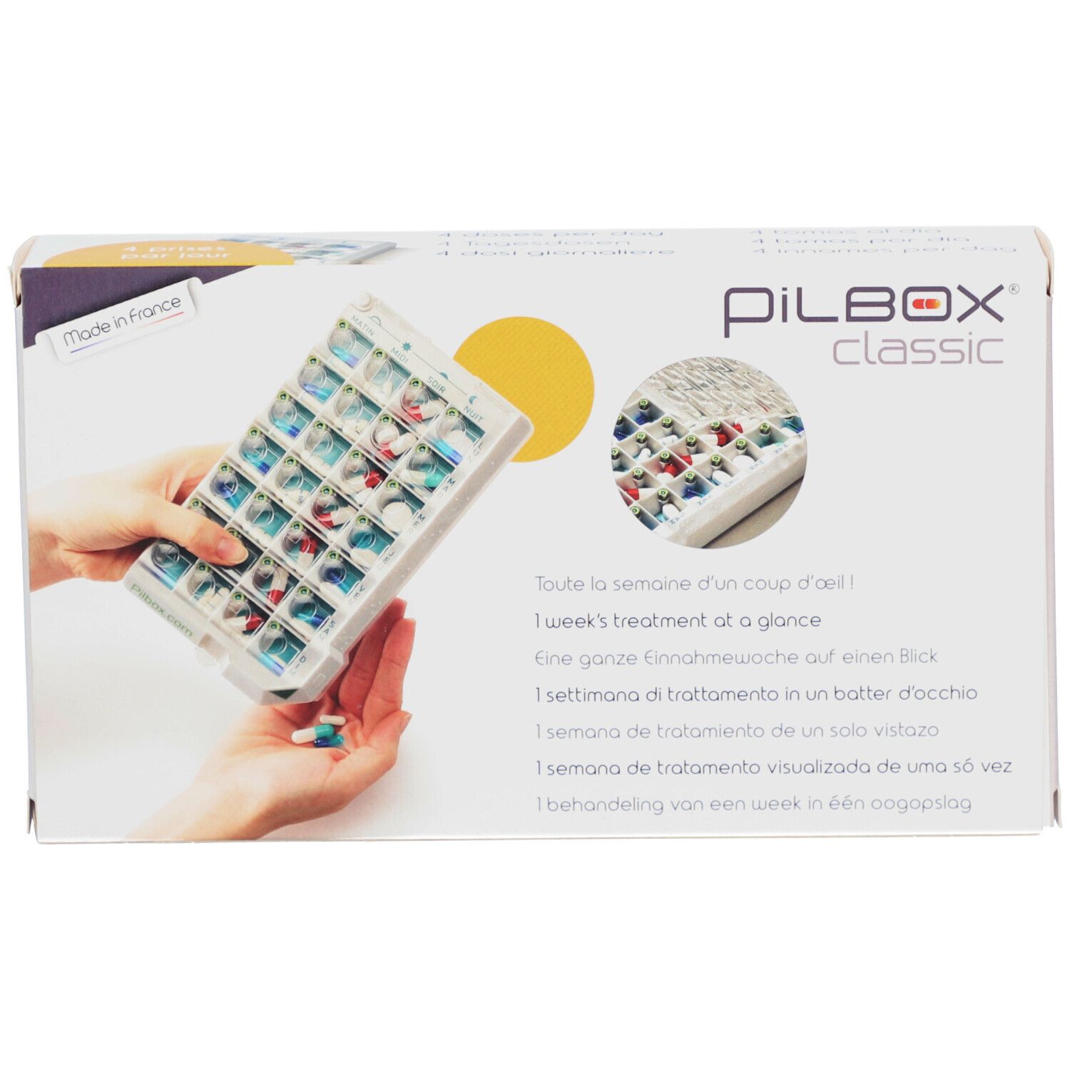 PILBOX® Classic - Pilulier semainier