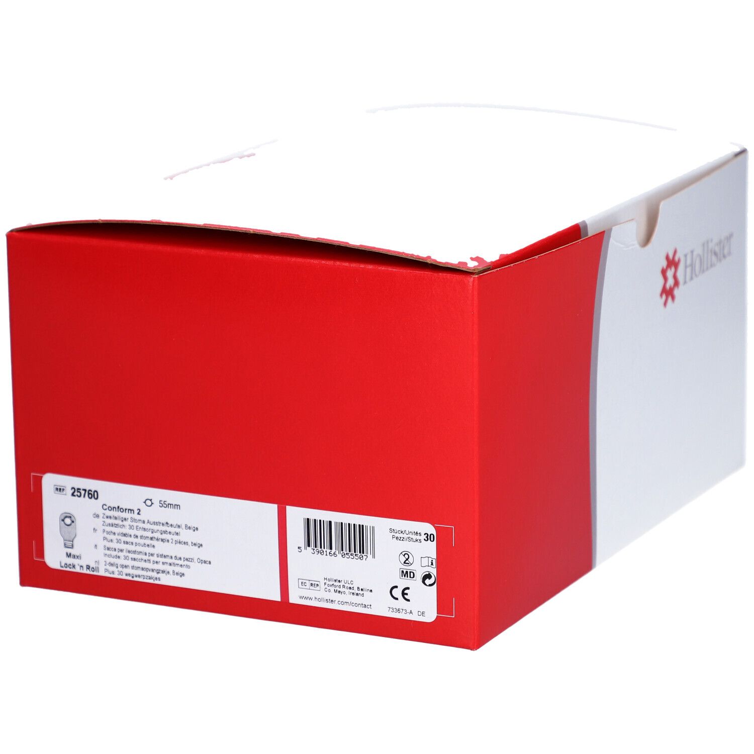 HOLLISTER CONF 2 Ileo 55mm max lock hf 30 Stk
