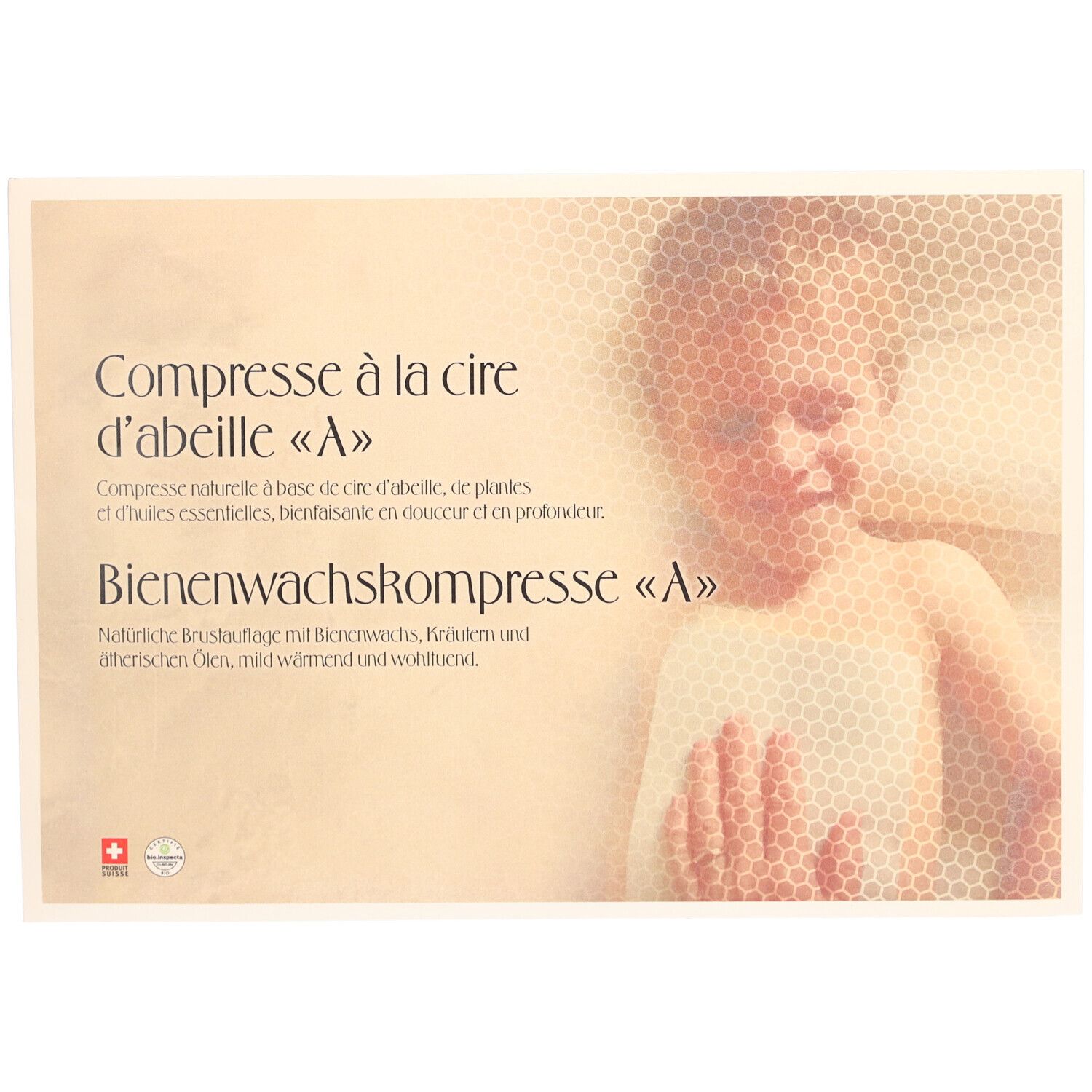 HOPISANA Bienenwachskompresse A akuter Hust 2 Stk
