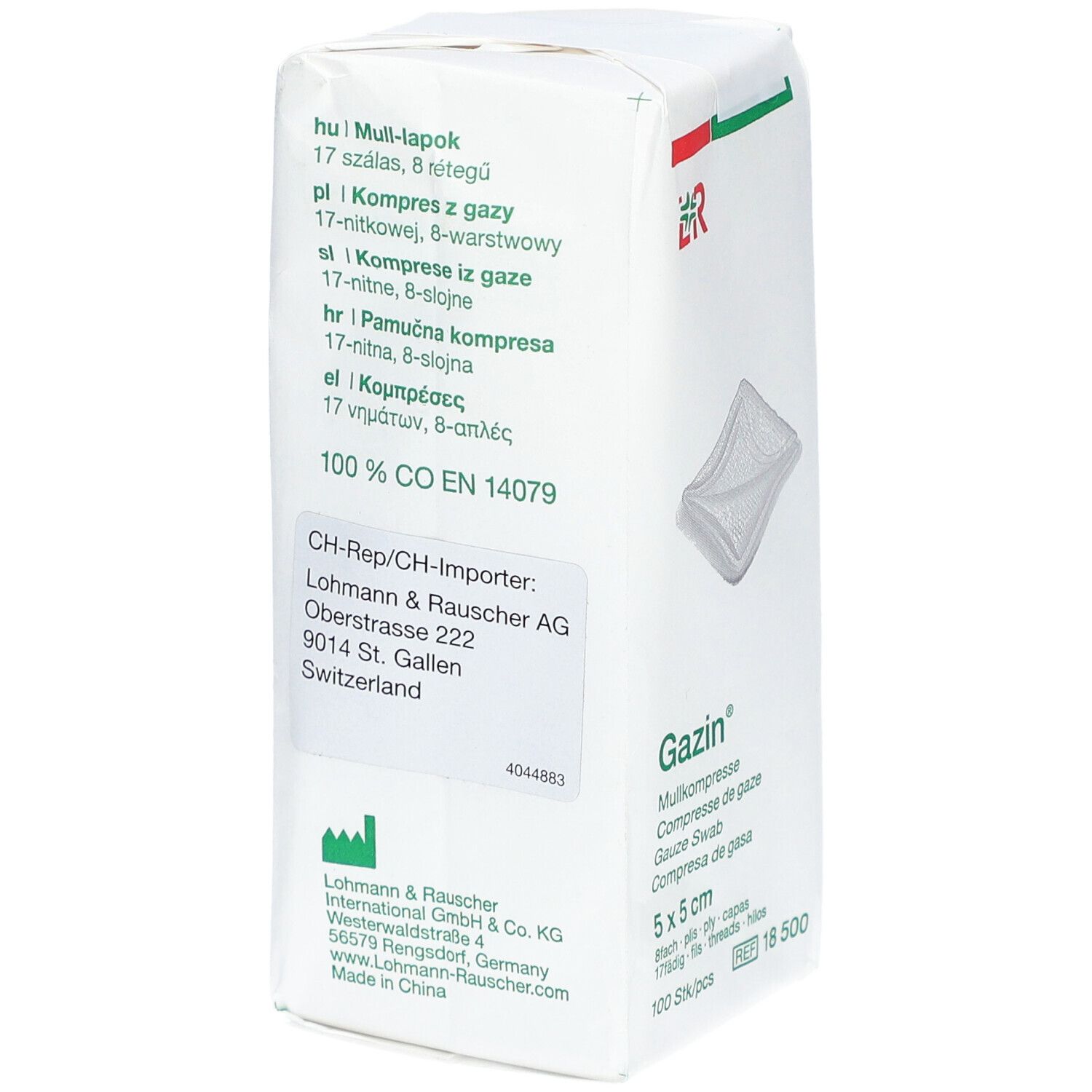 Gazin® Kompresse 5 x 5 cm
