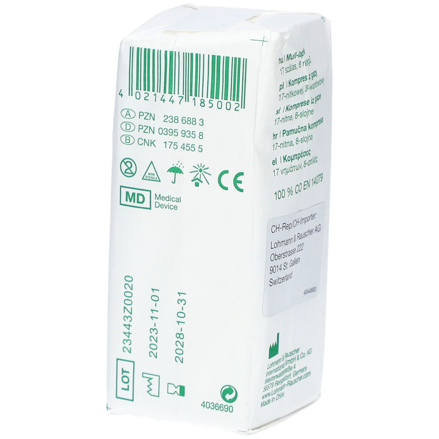 Gazin® Kompresse 5 x 5 cm