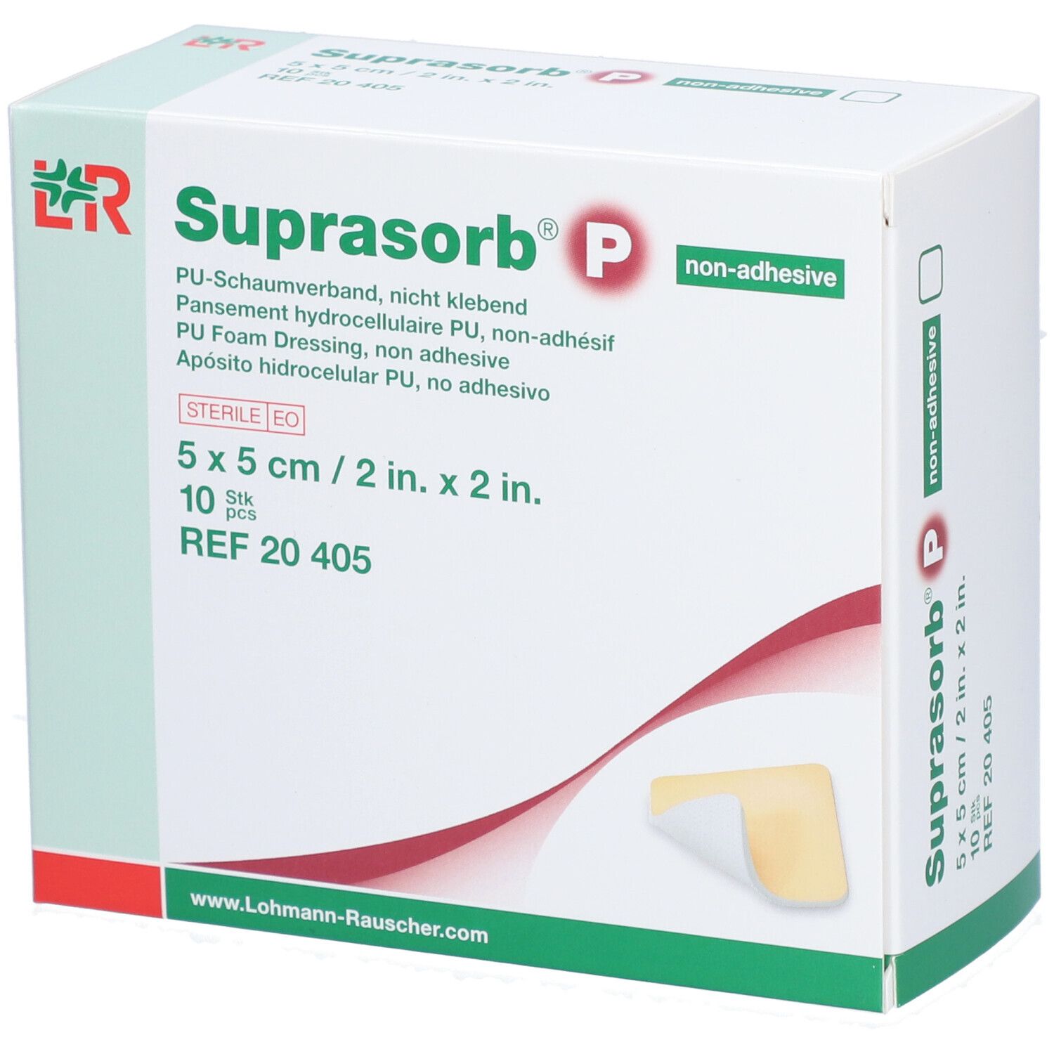 L&R Suprasorb® P 5x5cm