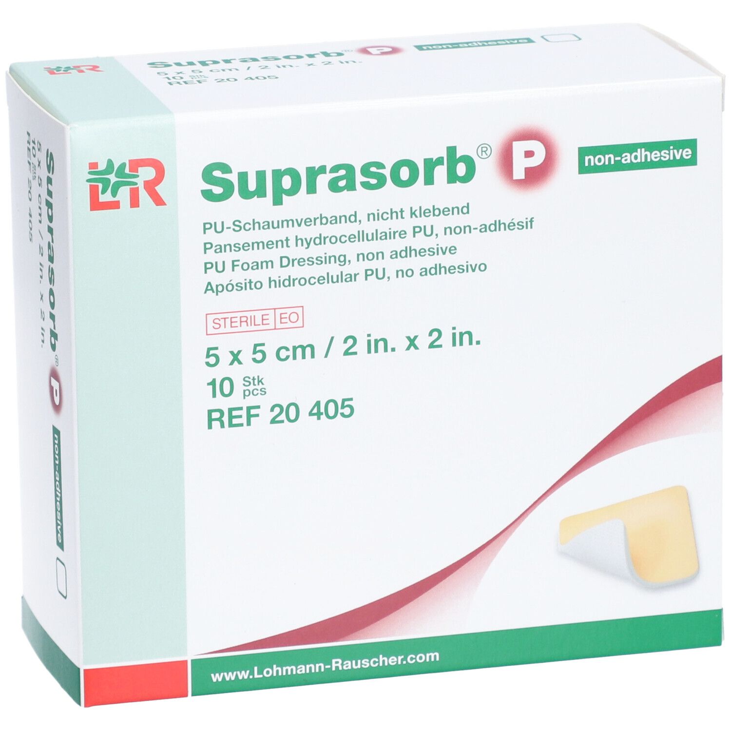 L&R Suprasorb® P 5x5cm