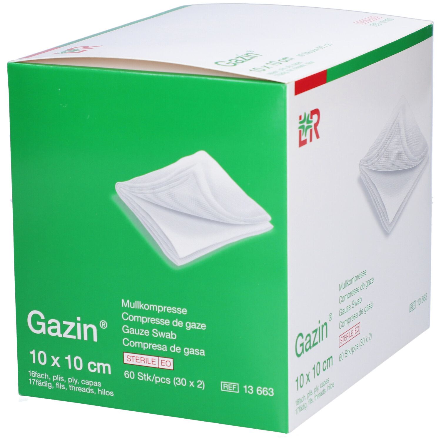 Gazin Compresses de gaze 10x10cm