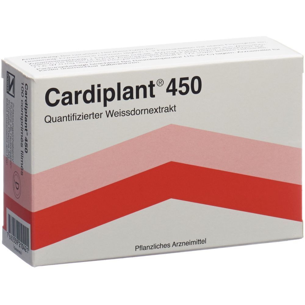 CARDIPLANT Filmtabl 450 mg 100 Stk