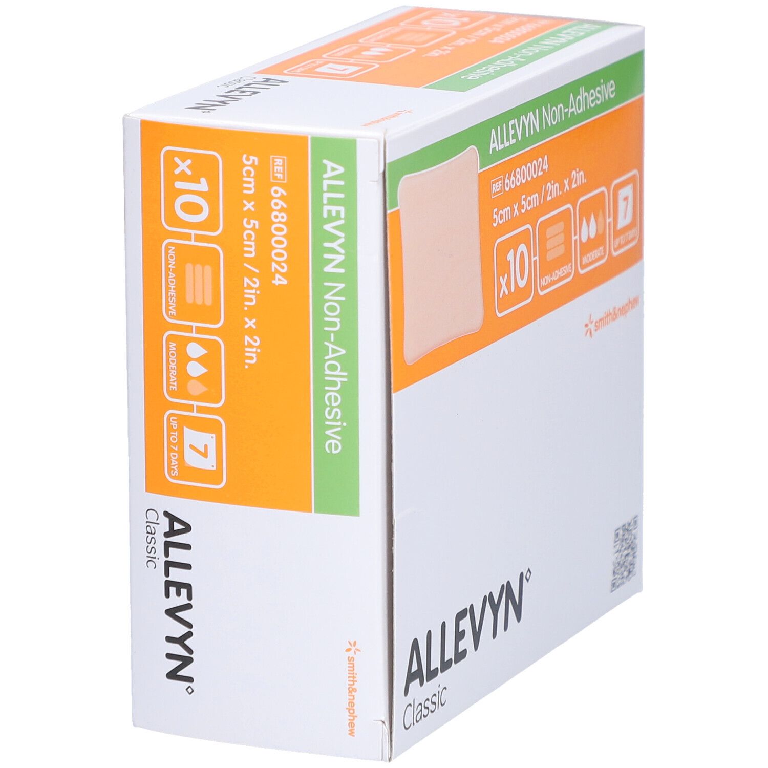 Allevyn® Classic Nicht klebende Pflaster 5 x 5 cm
