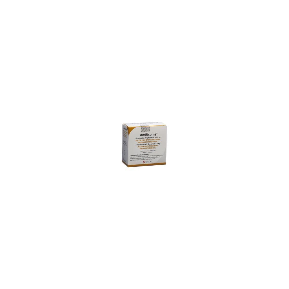 AMBISOME Trockensub 50 mg Durchstf