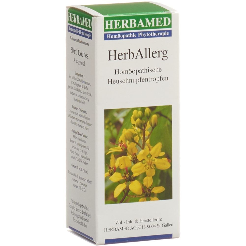 HERBALLERG Heuschnupfentropfen Fl 50 ml