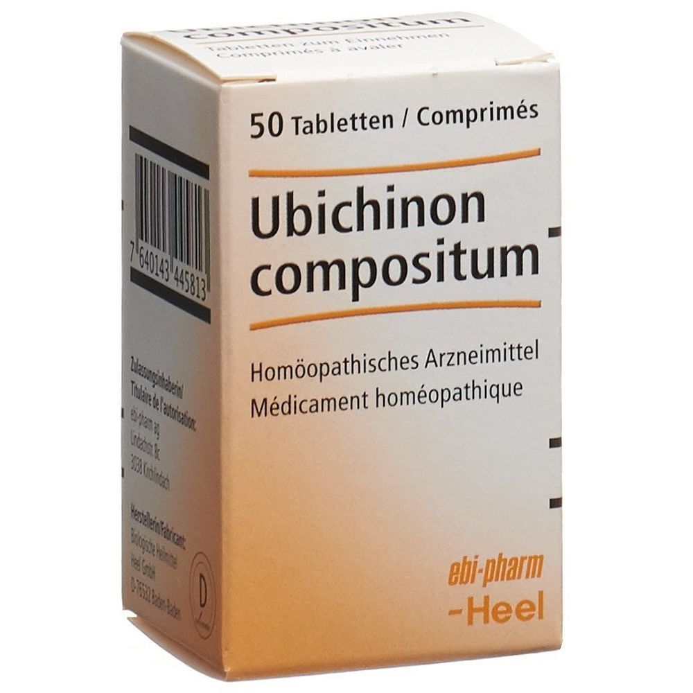 UBICHINON COMP Heel Tabl Ds 50 Stk