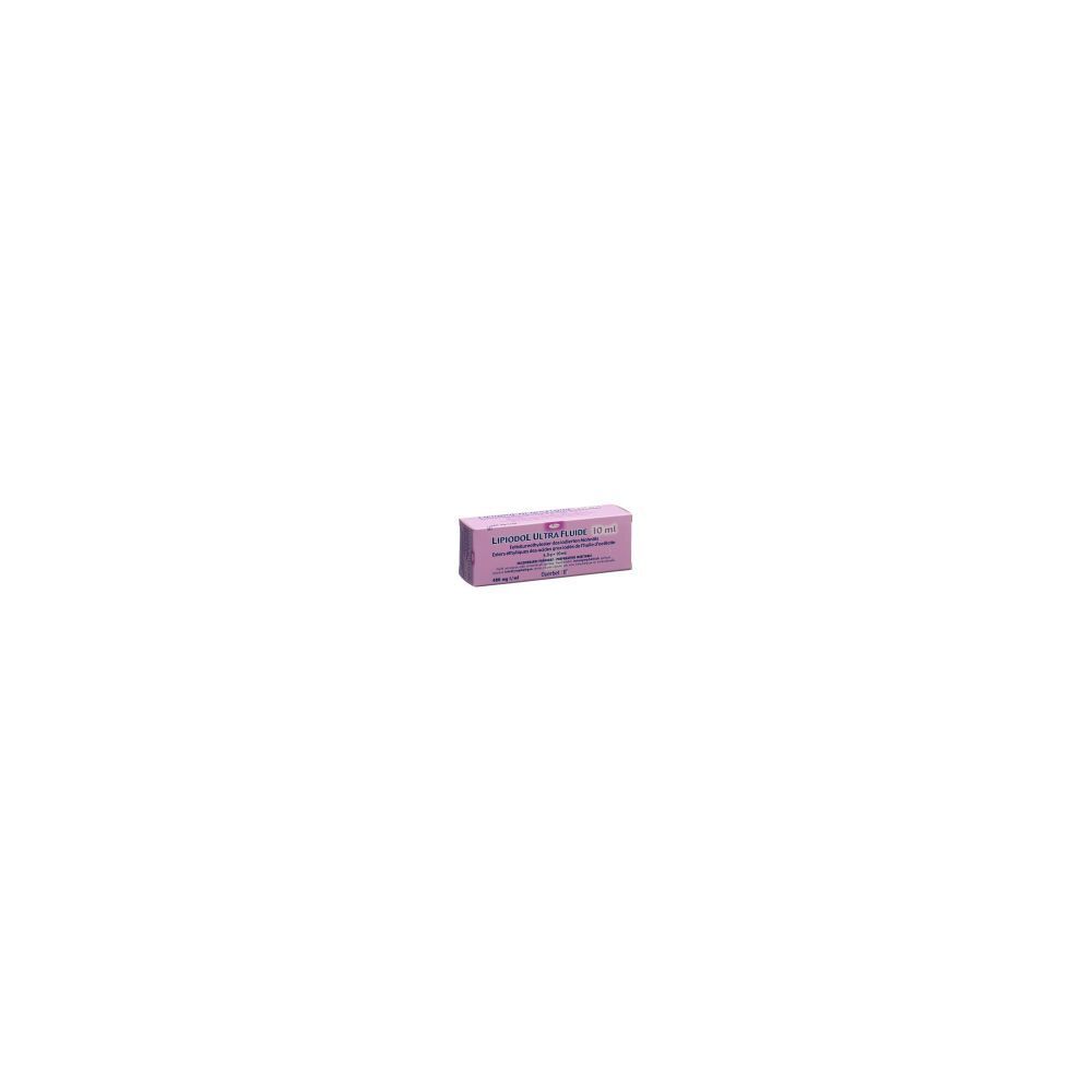 LIPIODOL Ultra-fluide Inj Lös 4.8 g/10ml Amp 10 ml