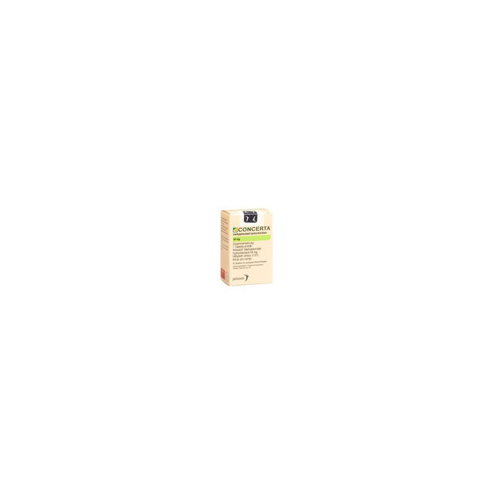 CONCERTA Ret Tabl 54 mg Fl 30 Stk