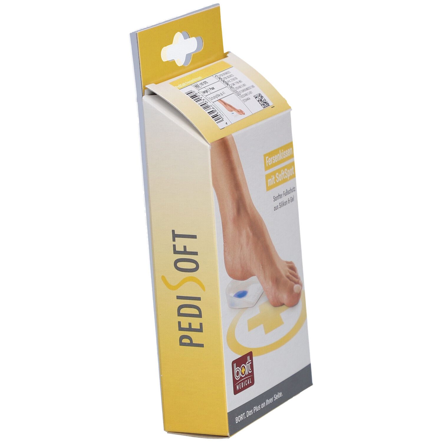 Bort PediSoft® Absatz mit SoftSpot Silikon groß