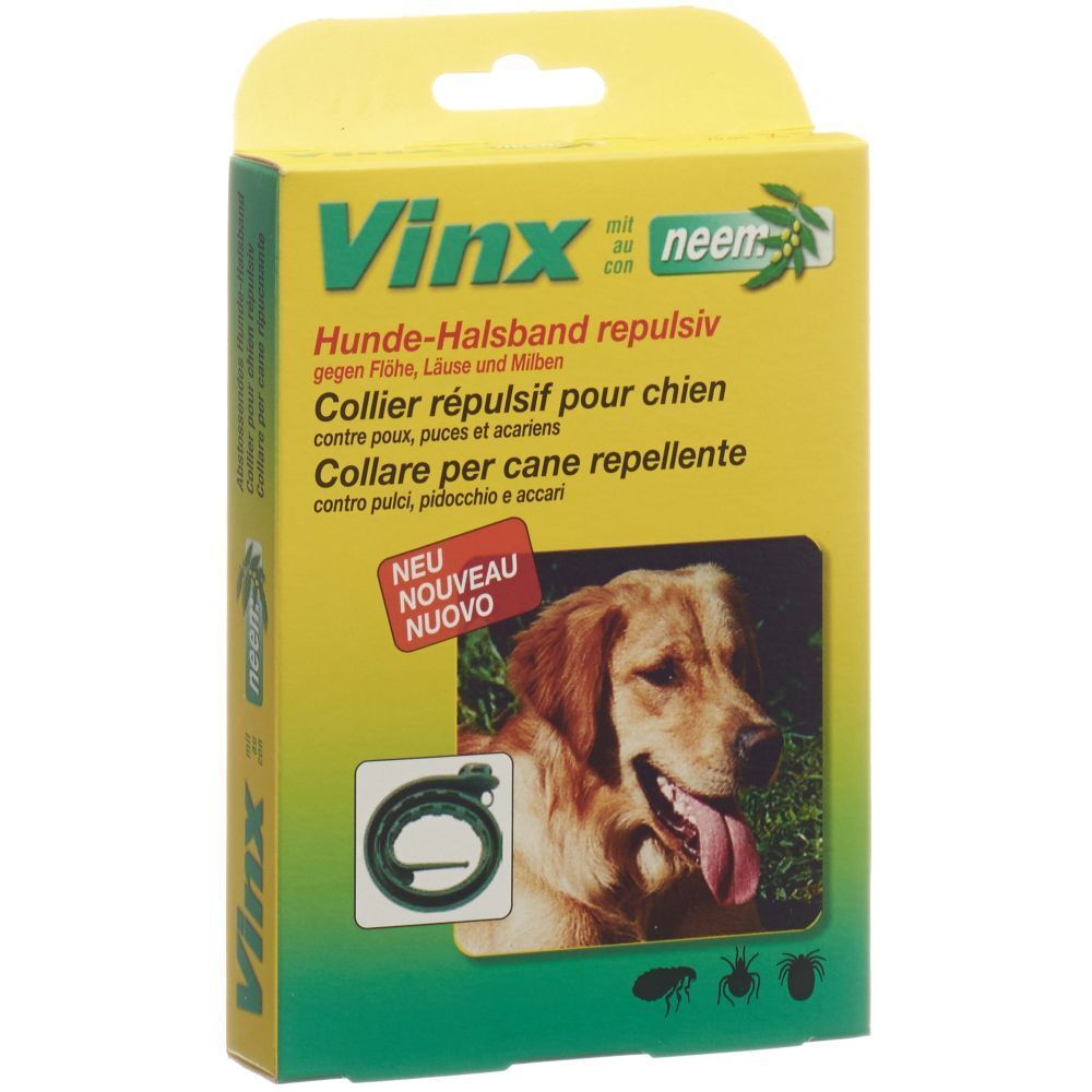 VINX Collier répulsif pour chiens 75 cm