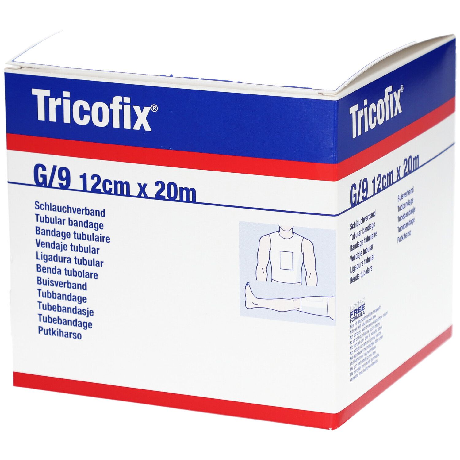 TRICOFIX® Bandage tubulaire G/9 12 cm x 20 m