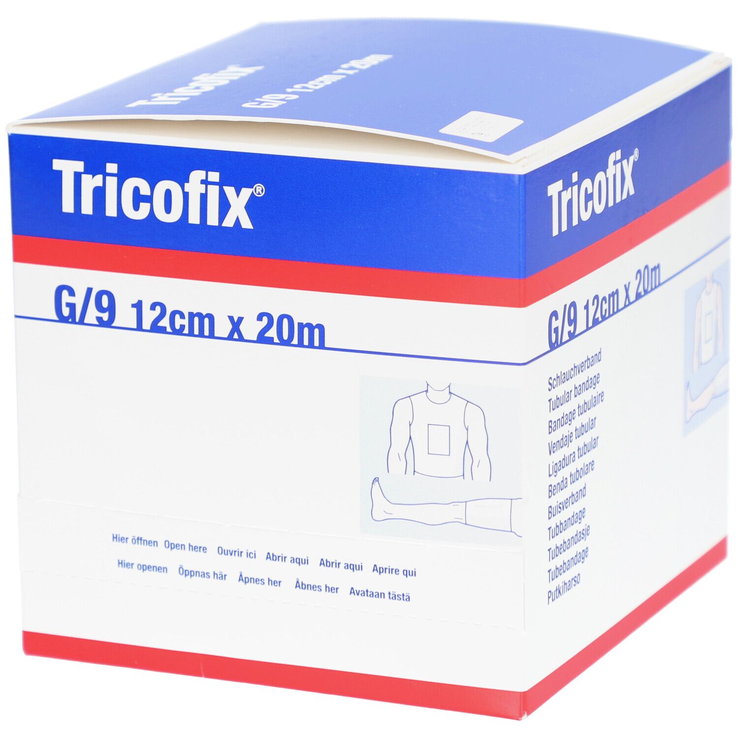 TRICOFIX® Bandage tubulaire G/9 12 cm x 20 m