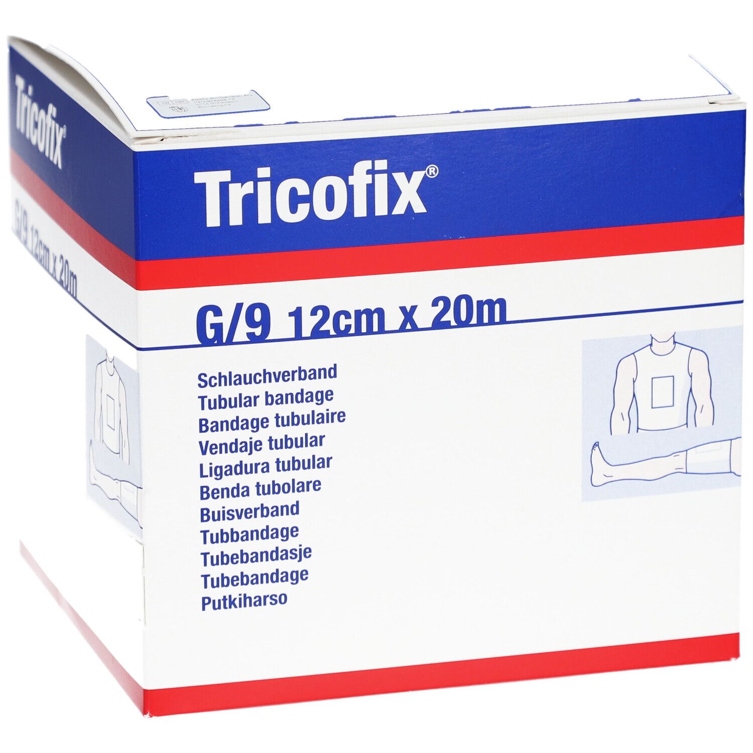 TRICOFIX® Bandage tubulaire G/9 12 cm x 20 m
