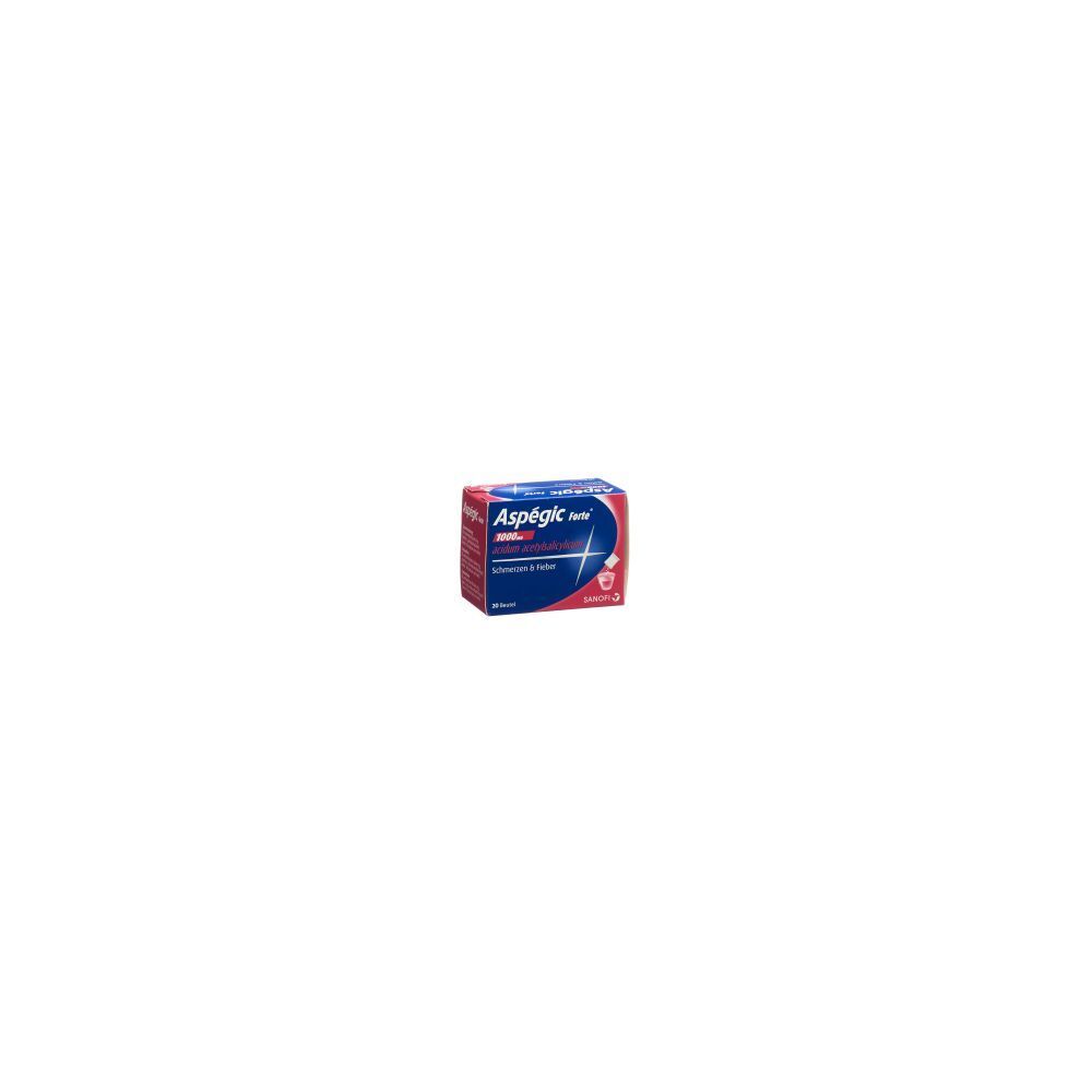 ASPEGIC forte Plv 1000 mg Btl 20 Stk