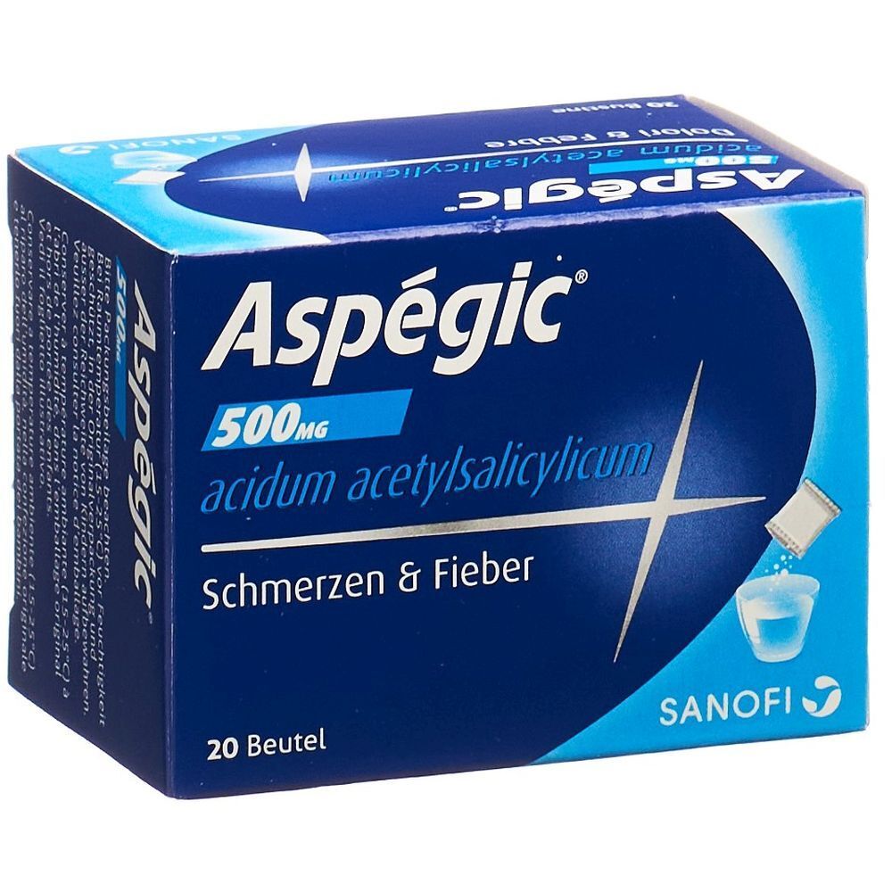 ASPEGIC Plv 500 mg Btl 20 Stk