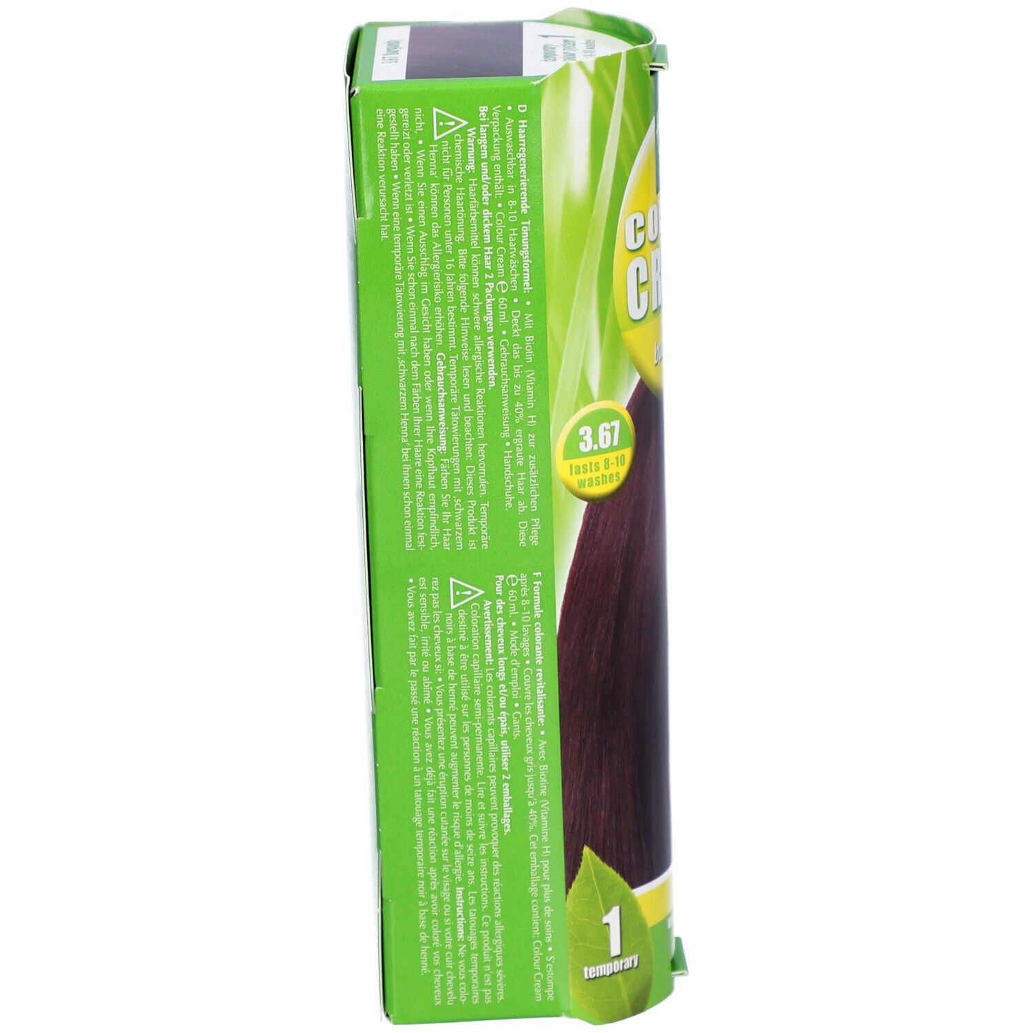 Hennaplus Coloration Crème 367 – Burgundy