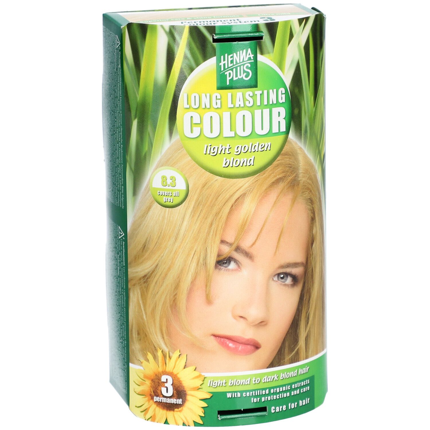 HENNA PLUS Long Lasting Colour 8.3 Blond Doré