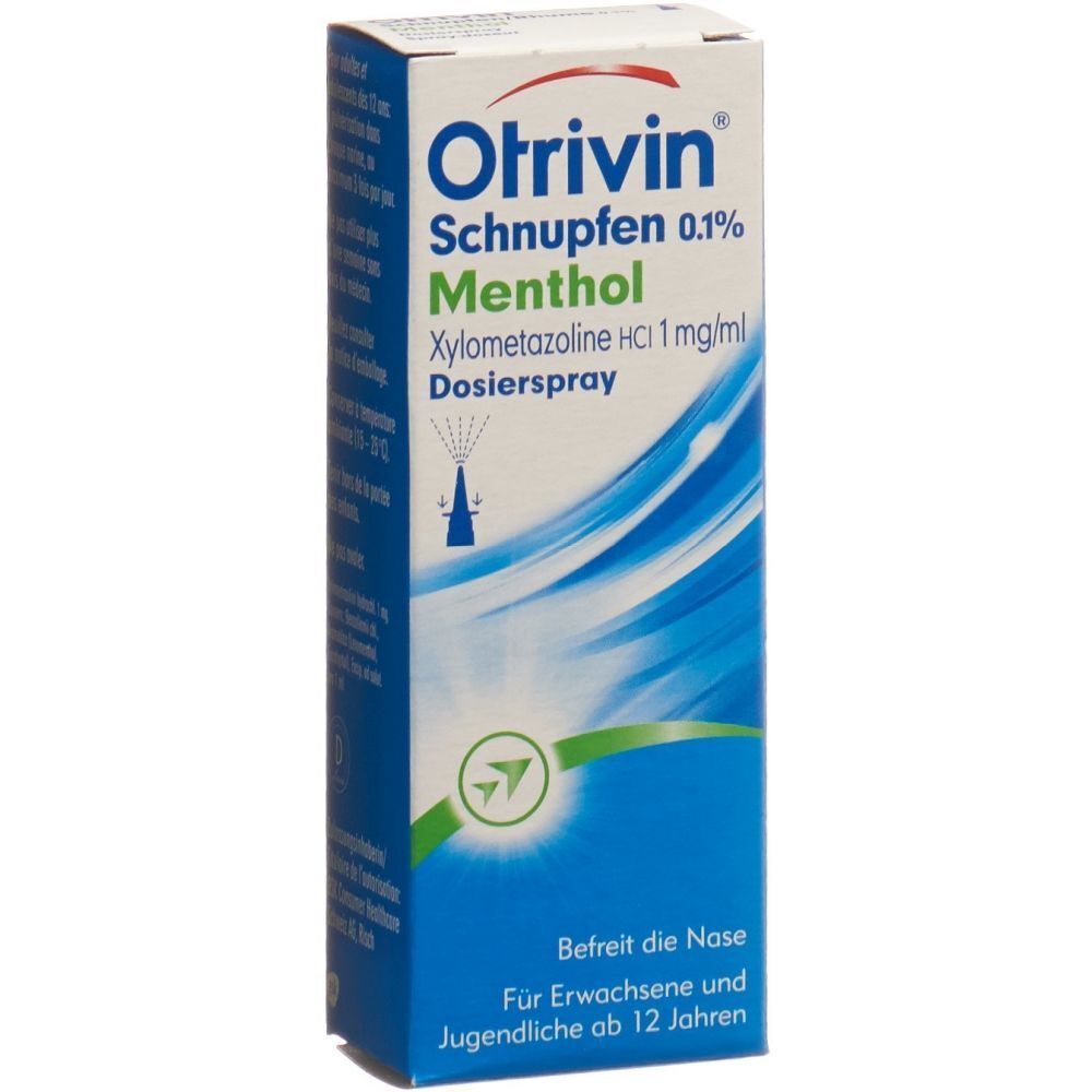 OTRIVIN Schnupfen Dosierspray 0.1 % Menthol 10 ml