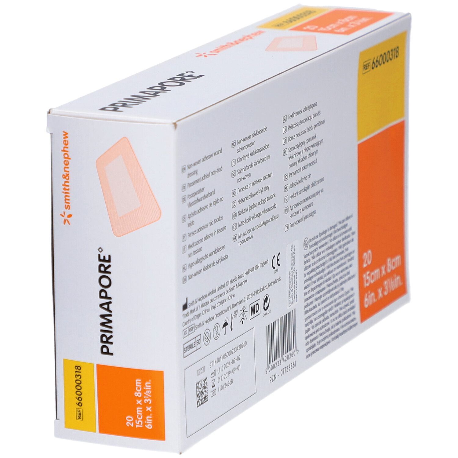 Smith & Nephew PRIMAPORE 8 x 15 cm