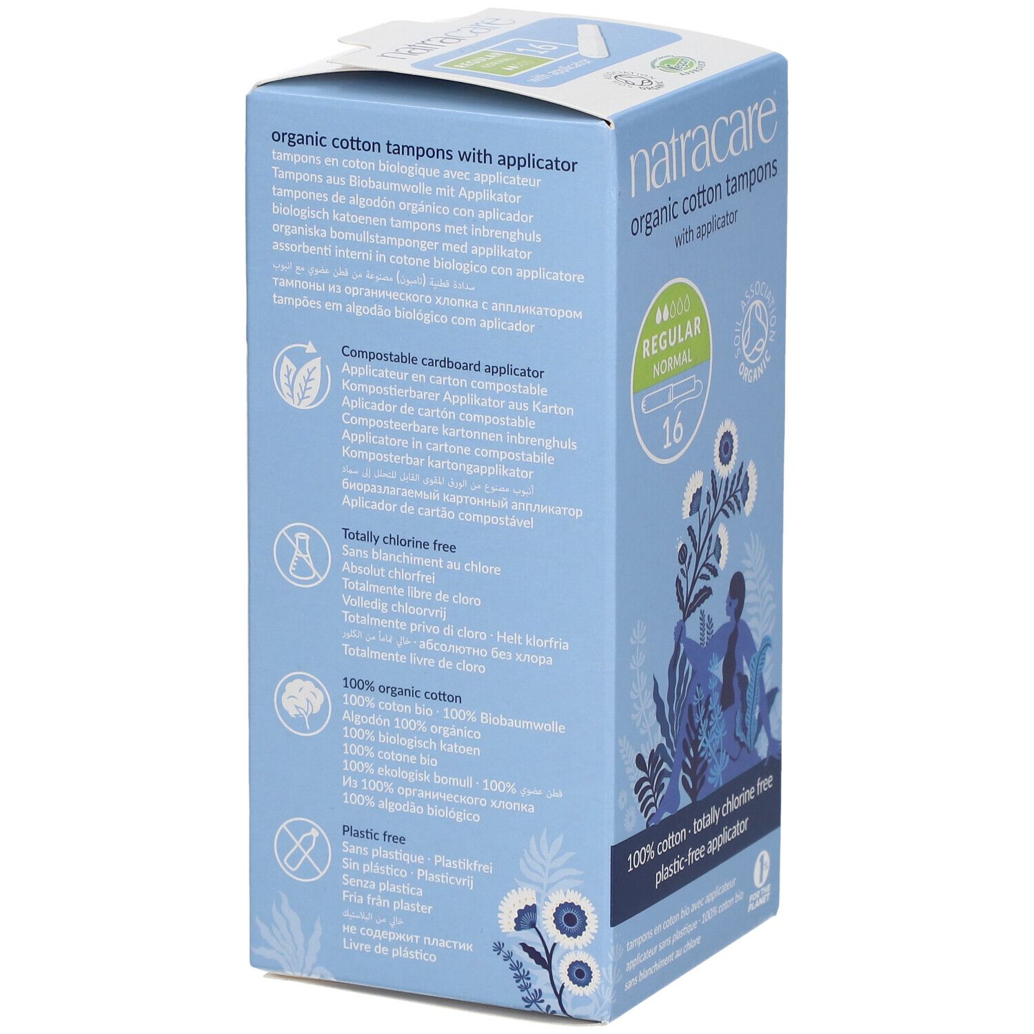 NATRACARE Tampons avec applicateur regular