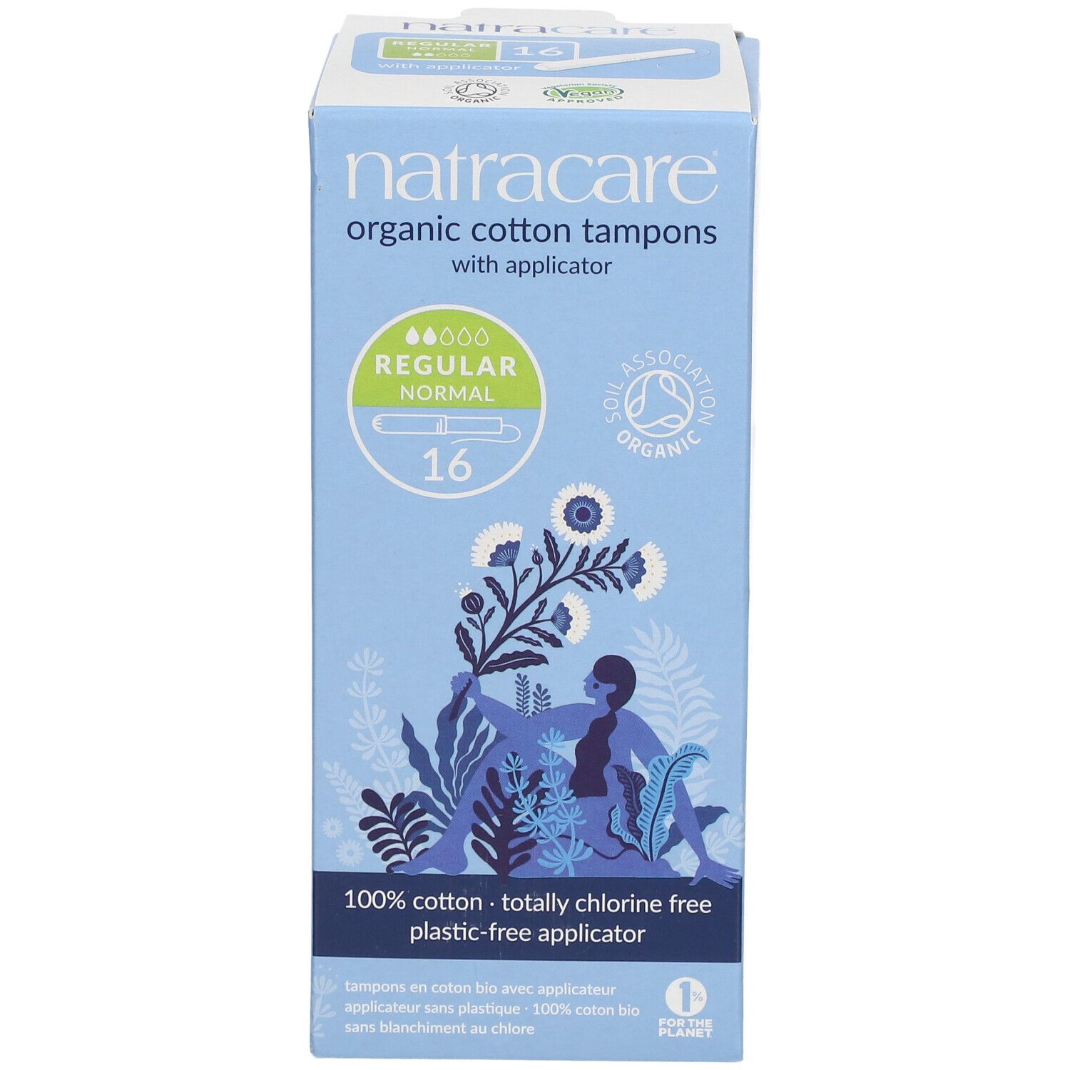 NATRACARE Tampons avec applicateur regular