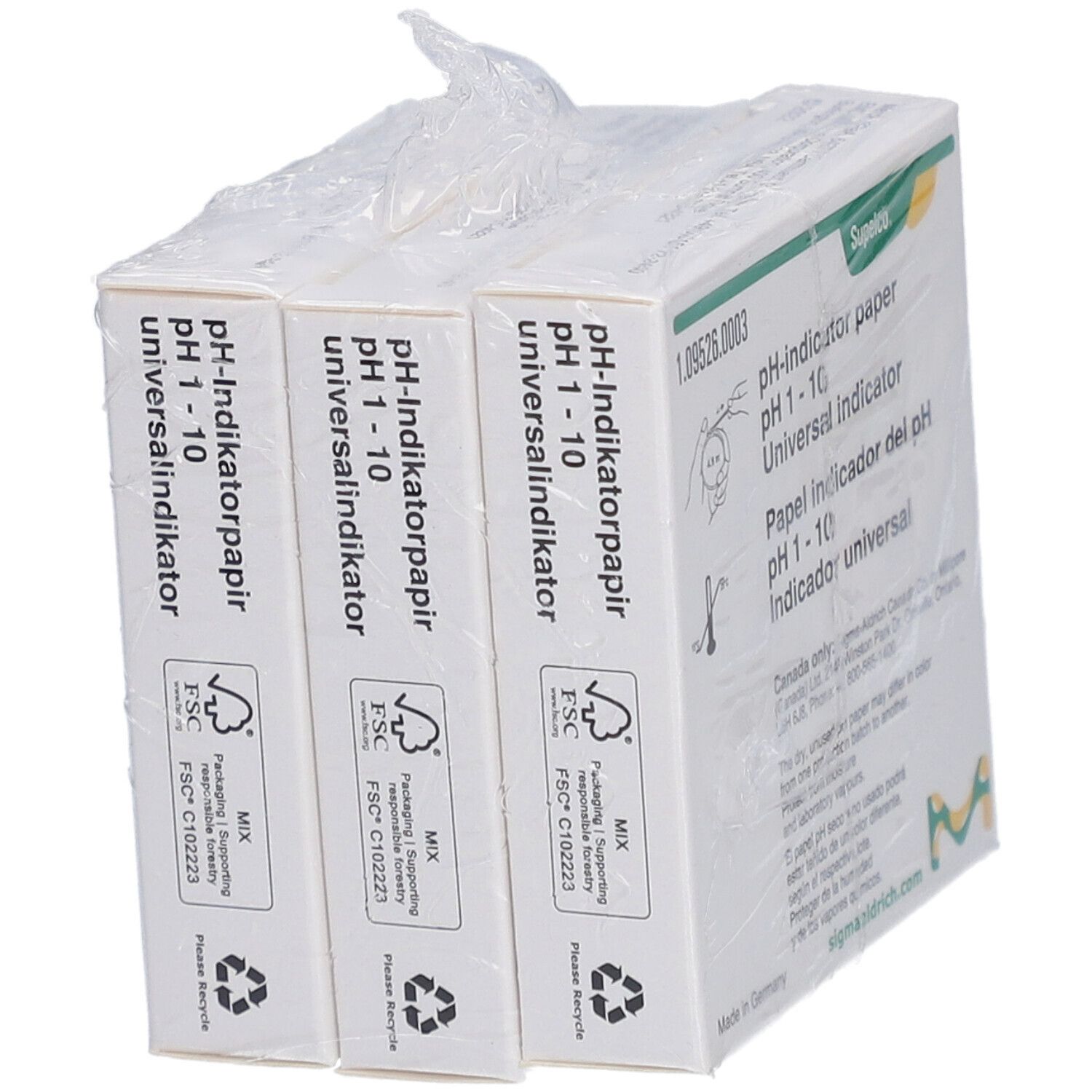 MERCK Indikator Papier Rolle pH 1-10