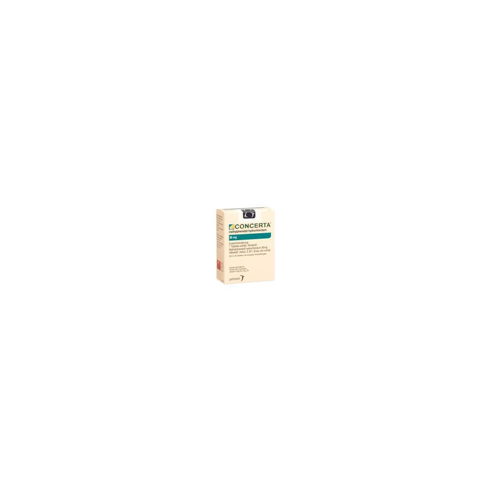 CONCERTA Ret Tabl 36 mg Fl 60 Stk