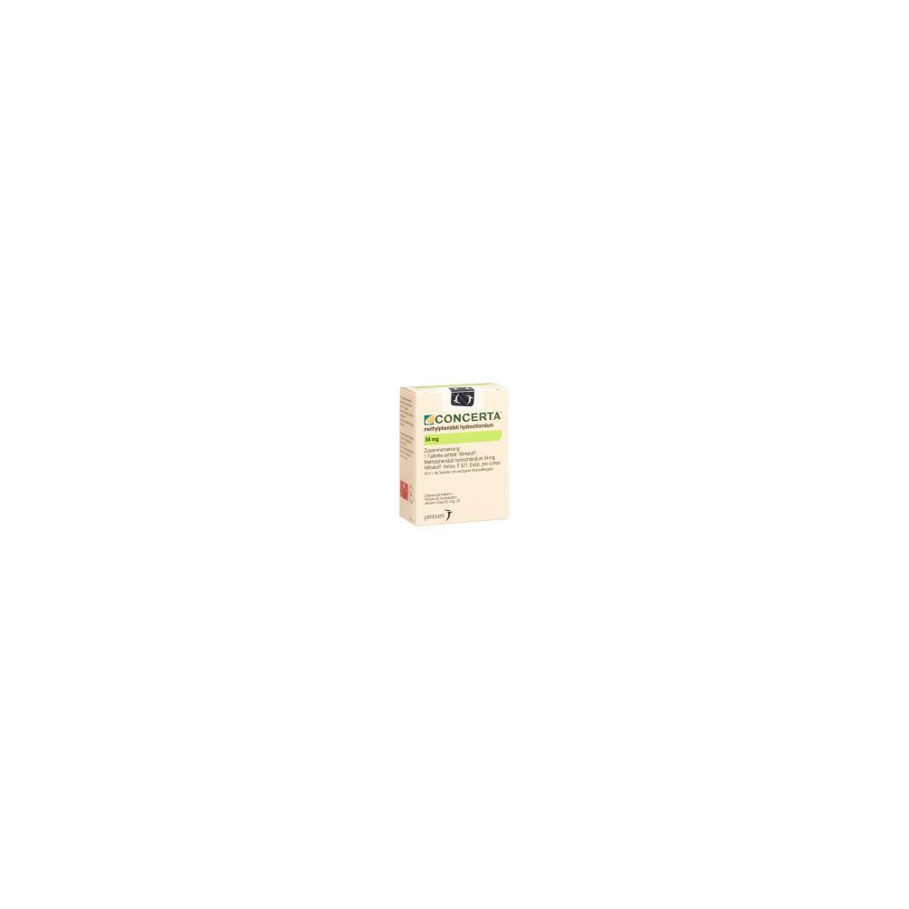 CONCERTA Ret Tabl 54 mg Fl 60 Stk