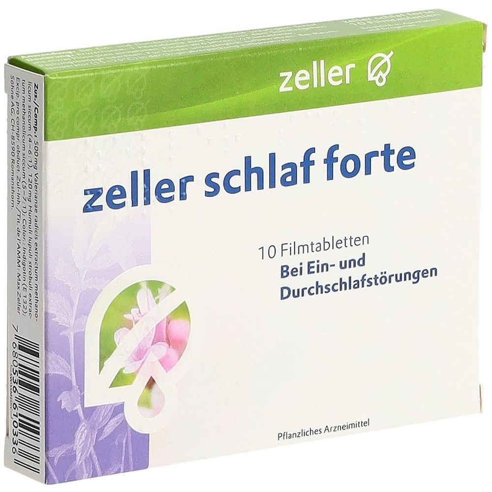 ZELLER Schlaf forte Filmtabl 10 Stk