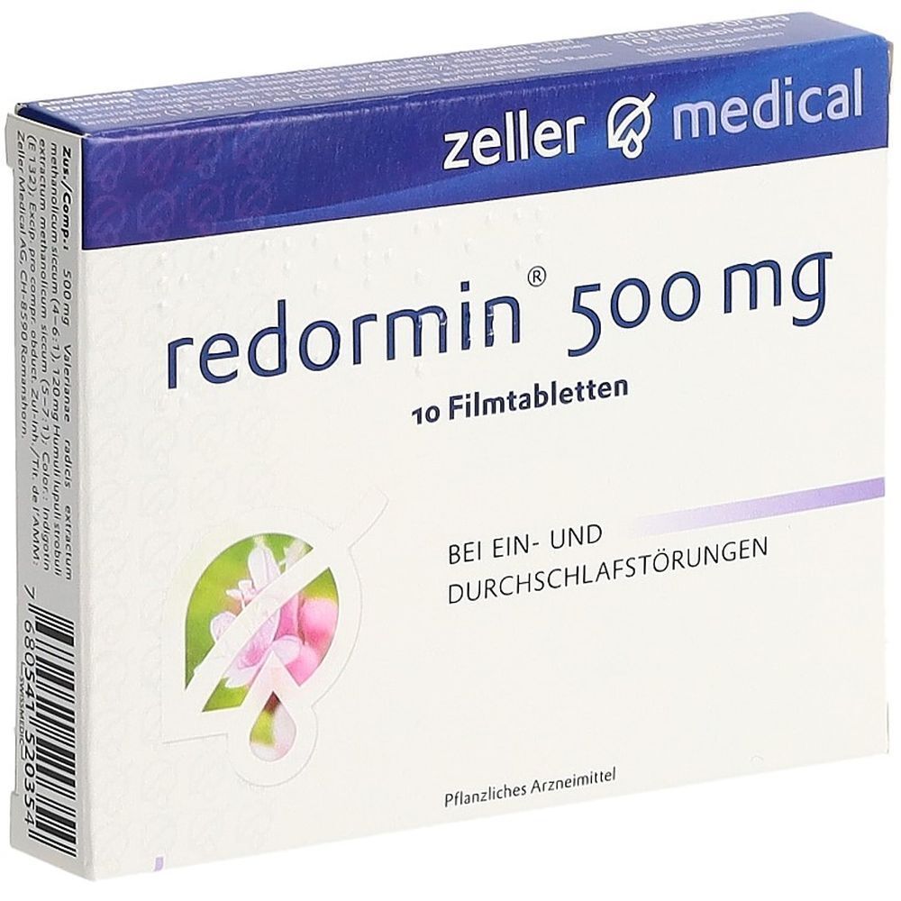 REDORMIN Filmtabl 500 mg 10 Stk