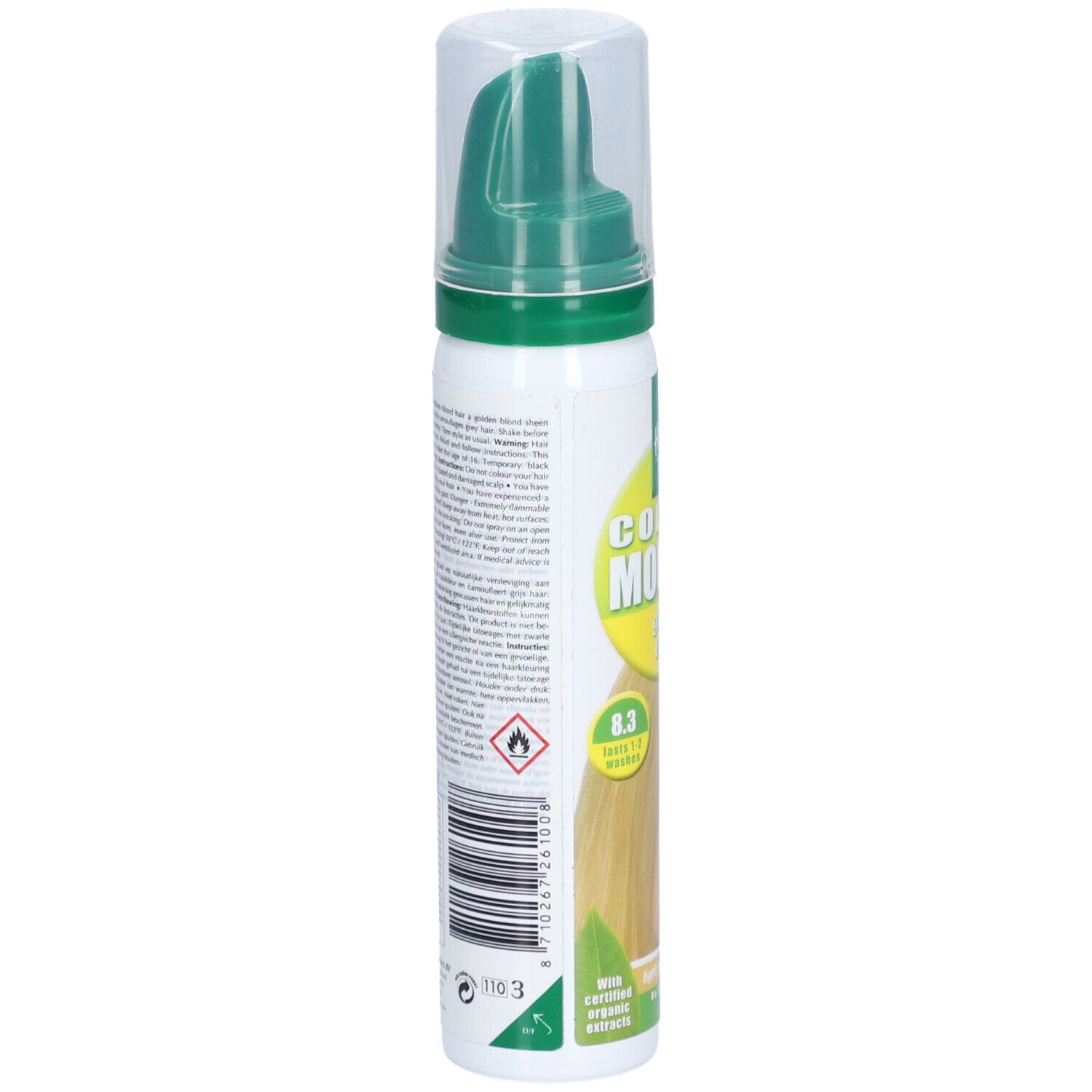 HENNA PLUS Colour Mousse Golden blond 8.3