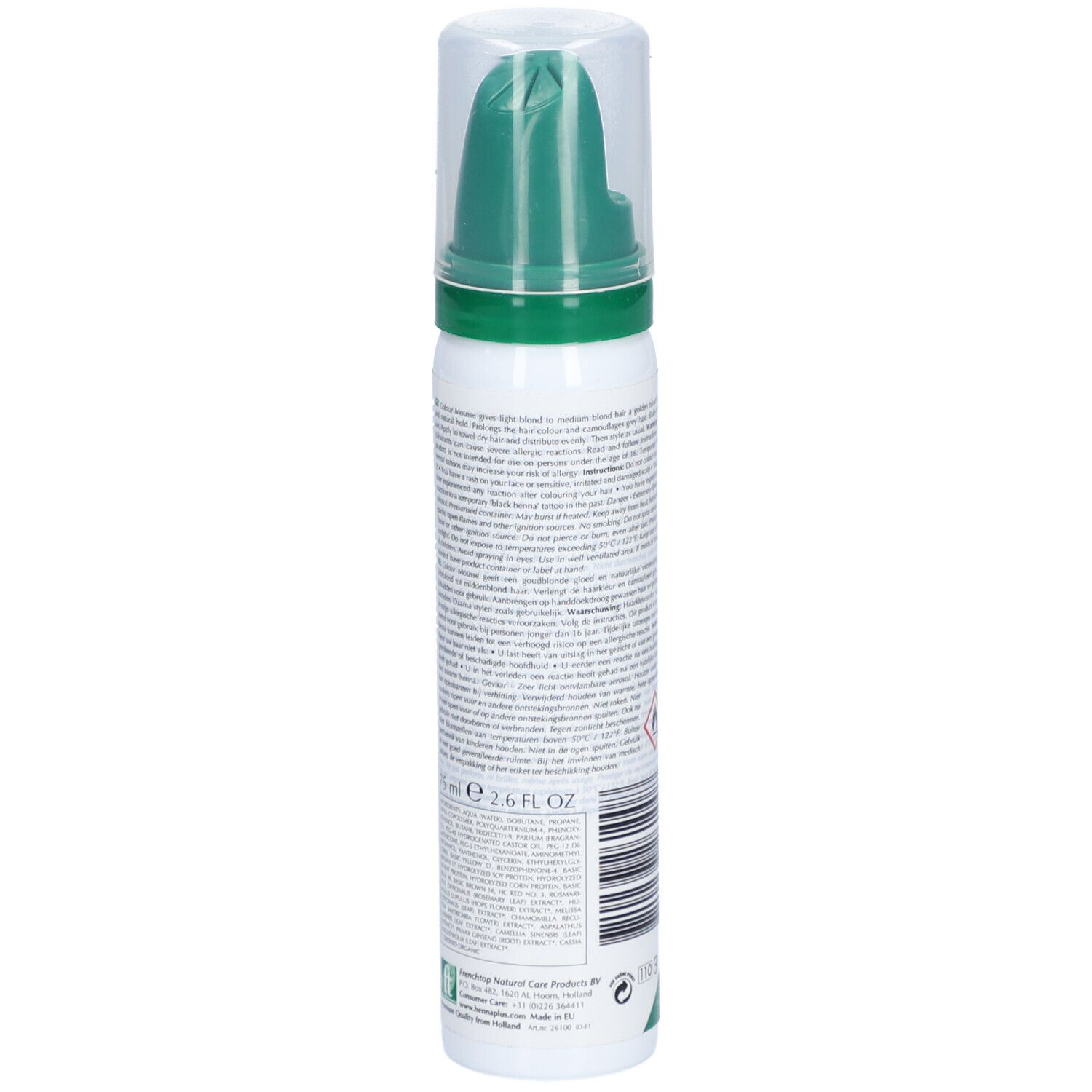 HENNA PLUS Colour Mousse Golden blond 8.3