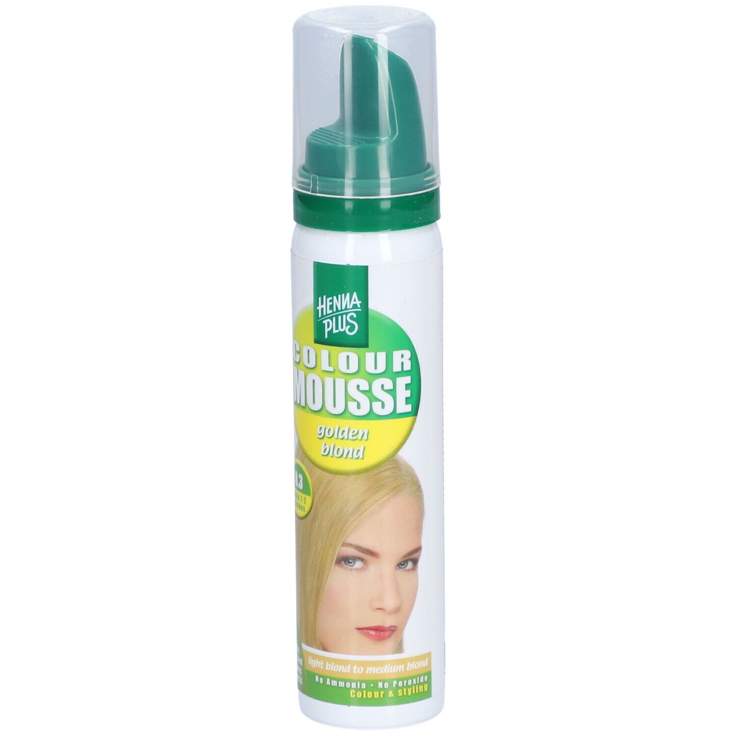 HENNA PLUS Colour Mousse Golden blond 8.3