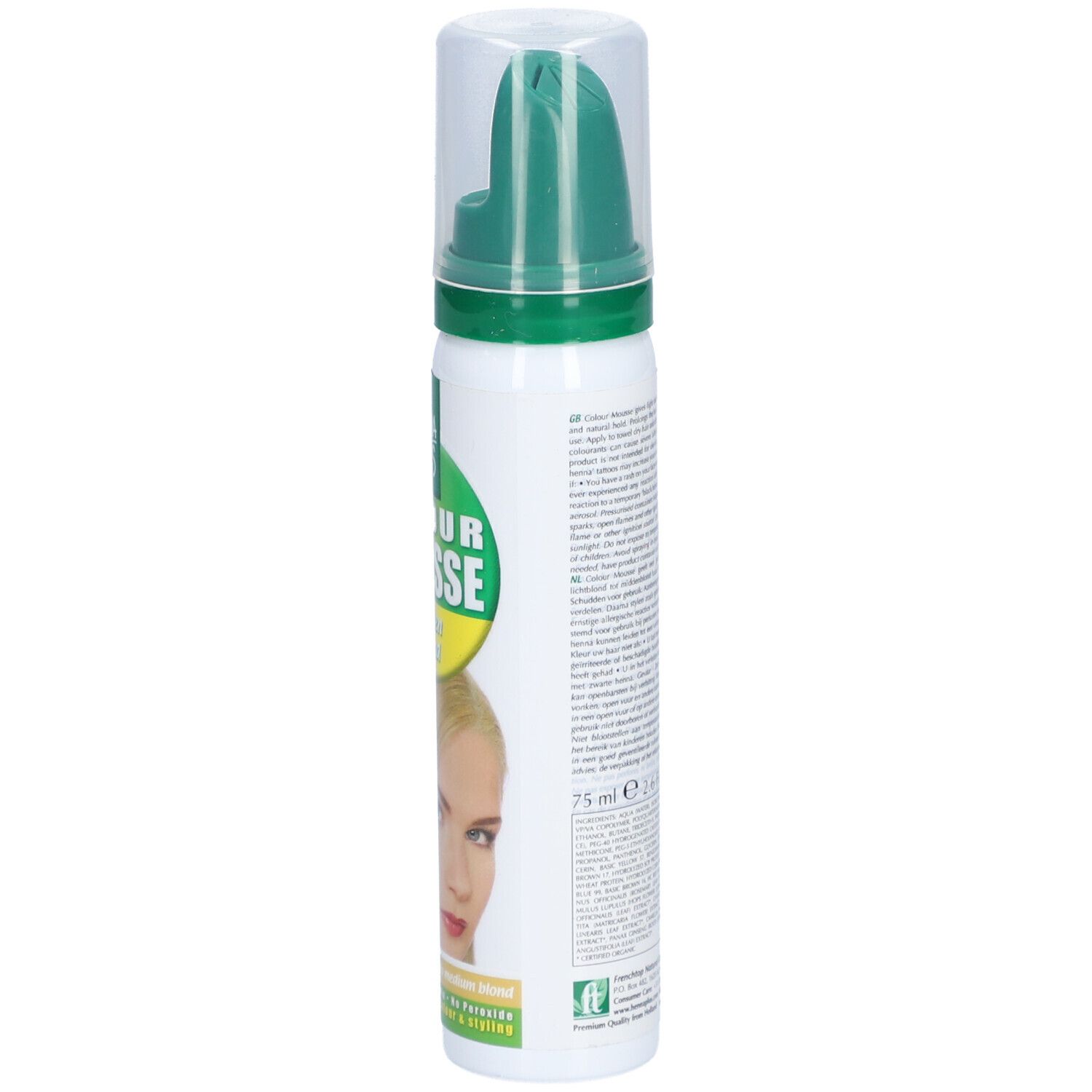 HENNA PLUS Colour Mousse Golden blond 8.3