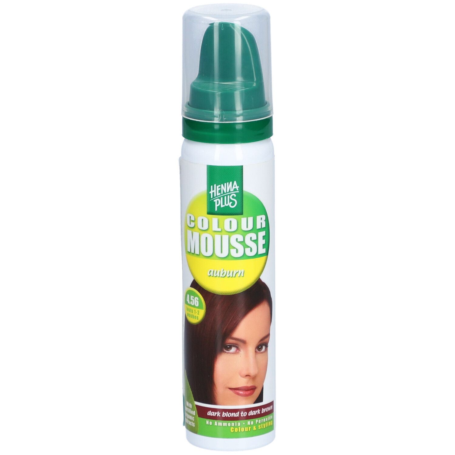 HENNA PLUS Colour Schaumstoff Auburn 4.56