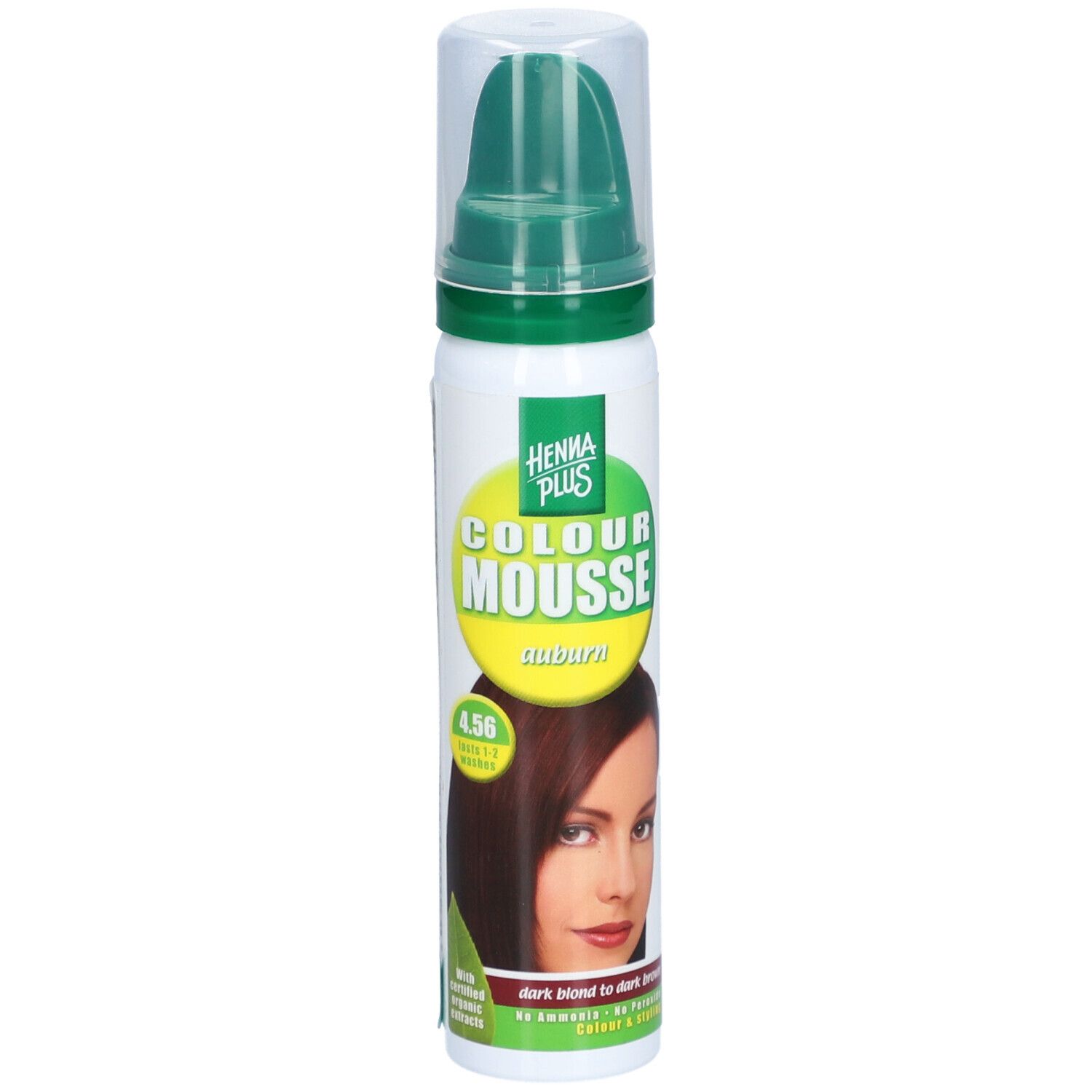 HENNA PLUS Colour Schaumstoff Auburn 4.56
