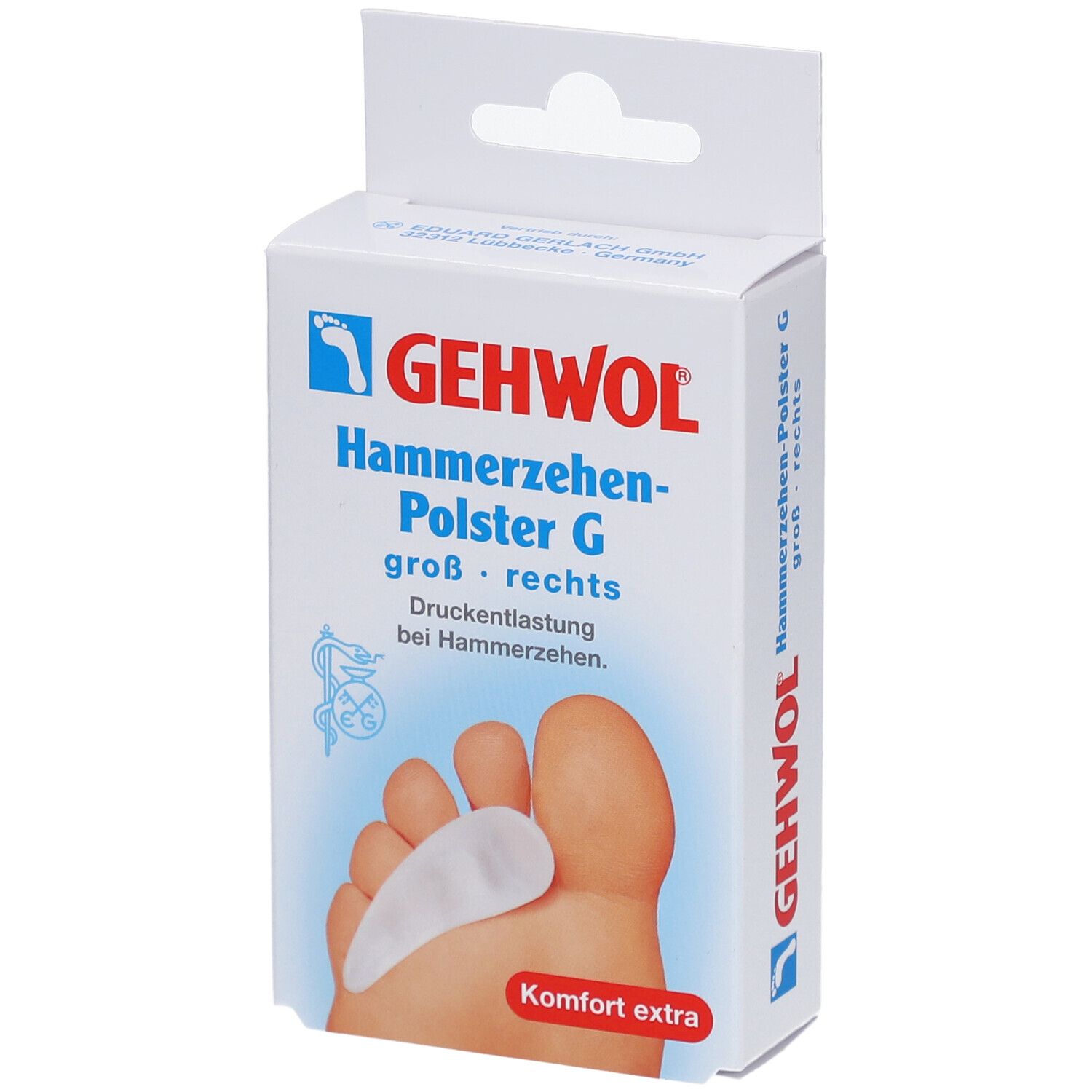 GEHWOL Coussin orteils en marteau G grand
