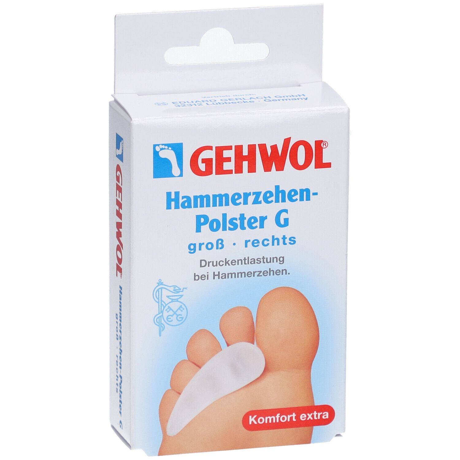 GEHWOL Coussin orteils en marteau G grand